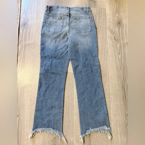 Art Class Light Blue Distressed Jeans NWT size 14 - Picture 3 of 7